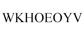 WKHOEOYV trademark