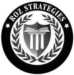 ROZ STRATEGIES trademark