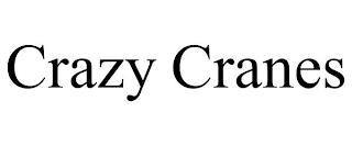 CRAZY CRANES trademark