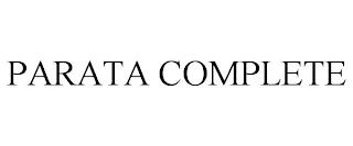 PARATA COMPLETE trademark