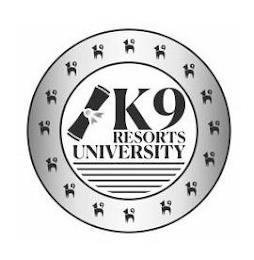 K9 RESORTS UNIVERSITY trademark