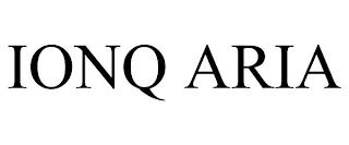 IONQ ARIA trademark