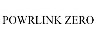 POWRLINK ZERO trademark