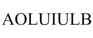 AOLUIULB trademark