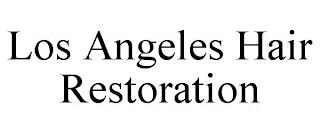 LOS ANGELES HAIR RESTORATION trademark