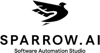 SPARROW.AI SOFTWARE AUTOMATION STUDIO trademark