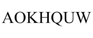 AOKHQUW trademark