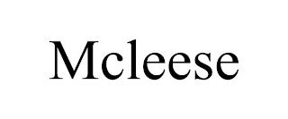 MCLEESE trademark