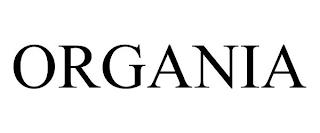 ORGANIA trademark