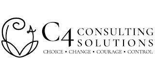 C4 CONSULTING SOLUTIONS CHOICE CHANGE COURAGE CONTROL trademark