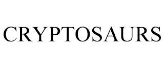 CRYPTOSAURS trademark