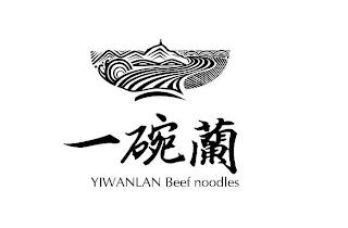 YIWANLAN BEEF NOODLES trademark