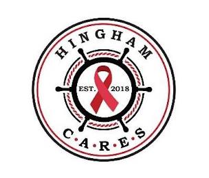 HINGHAM CARES EST. 2018 trademark