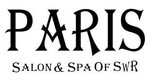 PARIS SALON & SPA OF SWR trademark