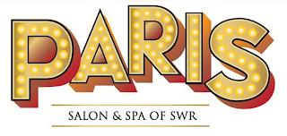 PARIS SALON & SPA OF SWR trademark