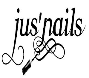 JUS' NAILS trademark