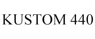 KUSTOM 440 trademark