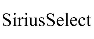 SIRIUSSELECT trademark