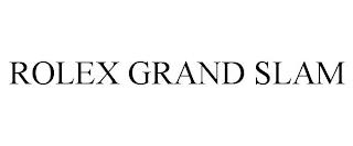 ROLEX GRAND SLAM trademark