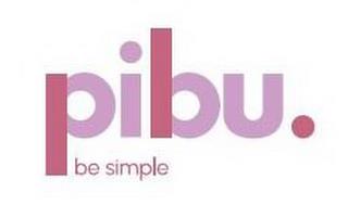 PIBU. BE SIMPLE trademark