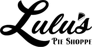 LULU'S PIE SHOPPE trademark