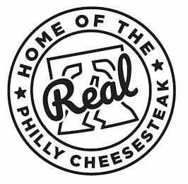 HOME OF THE REAL PHILLY CHEESESTEAK trademark