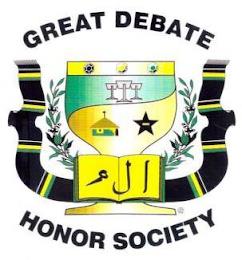 GREAT DEBATE HONOR SOCIETY trademark