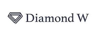 DIAMOND W trademark