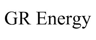 GR ENERGY trademark