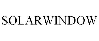 SOLARWINDOW trademark