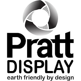 PRATT DISPLAY EARTH FRIENDLY BY DESIGN trademark