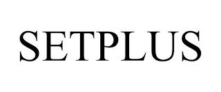 SETPLUS trademark