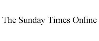 THE SUNDAY TIMES ONLINE trademark