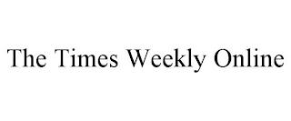 THE TIMES WEEKLY ONLINE trademark