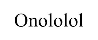 ONOLOLOL trademark