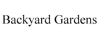 BACKYARD GARDENS trademark