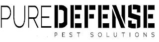 PUREDEFENSE PEST SOLUTIONS trademark