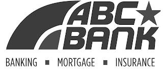 ABC BANK BANKING · MORTGAGE · INSURANCE trademark