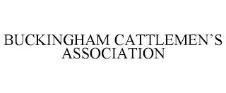 BUCKINGHAM CATTLEMEN'S ASSOCIATION trademark