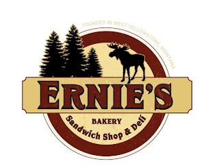 ERNIES BAKERY SANDWICH SHOP AND DELI FOUDED IN WEST YELLOWSTONE, MONTANA trademark