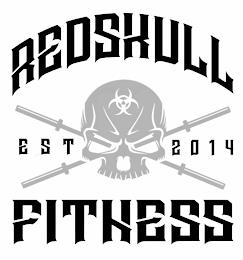 REDSKULL EST 2014 FITNESS trademark