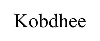 KOBDHEE trademark