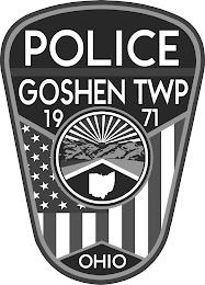 POLICE GOSHEN TWP 1971 OHIO trademark