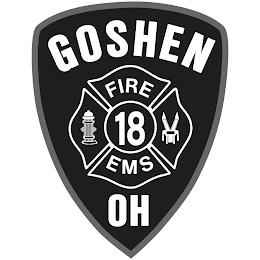 GOSHEN FIRE EMS 18 OH trademark