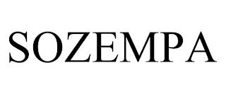 SOZEMPA trademark