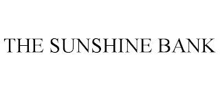 THE SUNSHINE BANK trademark