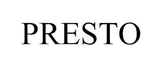 PRESTO trademark