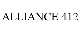 ALLIANCE 412 trademark