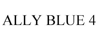 ALLY BLUE 4 trademark