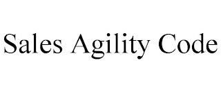 SALES AGILITY CODE trademark